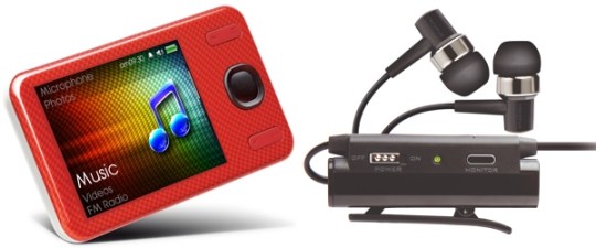 Creative Zen 16GB MP3 player and EP-3NC headphones